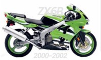 Fairings for 2000-2002 Kawasaki ZX6R