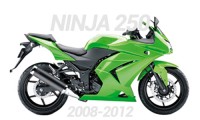 Fairings for 2008-2012 Kawasaki Ninja 250