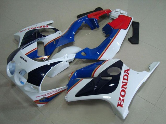 1988-1989 Honda CBR250RR MC19 Motorcycle Fairings - White Red Blue Glossy Black Canada