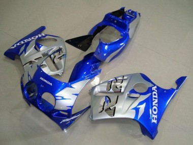 Online 1988-1989 Honda CBR250RR MC19 Motorcycle Fairings - Silver Blue Canada
