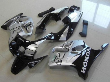Online 1988-1989 Honda CBR250RR MC19 Motorcycle Fairings - Silver Glossy Black Canada
