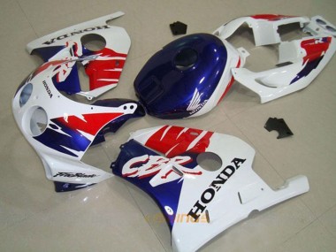 Online 1990-1998 Honda CBR250RR MC22 Motorcycle Fairing - White Red Blue Canada