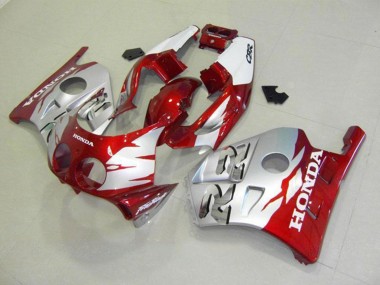Online 1990-1998 Honda CBR250RR MC22 Motorcycle Fairings - Silver Red Canada