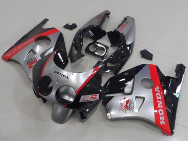 Online 1990-1998 Honda CBR250RR MC22 Motorcycle Fairings - Silver Red Glossy Black Canada