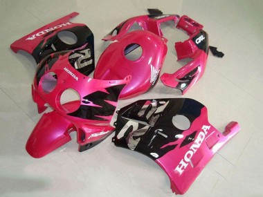 Online 1990-1998 Honda CBR250RR MC22 Motorcycle Fairing - Pink Glossy Black Canada