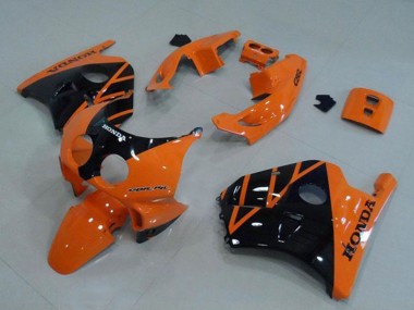 Online 1990-1998 Honda CBR250RR MC22 Motorcycle Fairing - Orange Glossy Black Canada