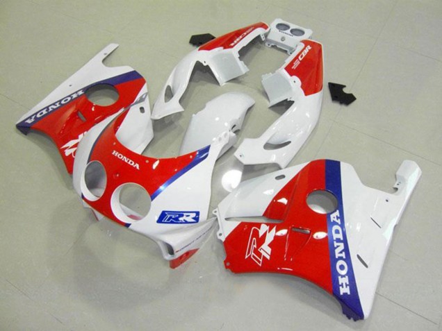 1990-1998 Honda CBR250RR MC22 Motorcycle Fairings - White Red Blue Canada