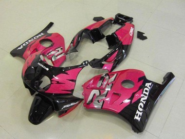 Online 1990-1998 Honda CBR250RR MC22 Motorcycle Fairings - Pink Glossy Black Canada