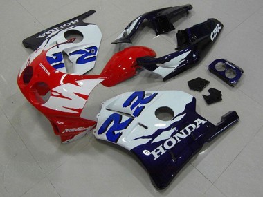 Online 1990-1998 Honda CBR250RR MC22 Motorcycle Fairings - White Red Glossy Black Canada