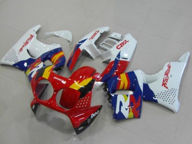 Online 1994-1995 Honda CBR900RR 893 Motorcycle Fairings - White Red Blue Yellow Canada