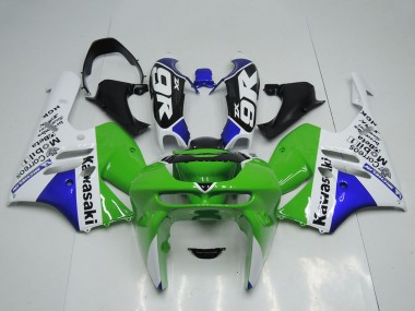 Online 1994-1997 Kawasaki ZX9R Motorcycle Fairings - Green White Blue Canada