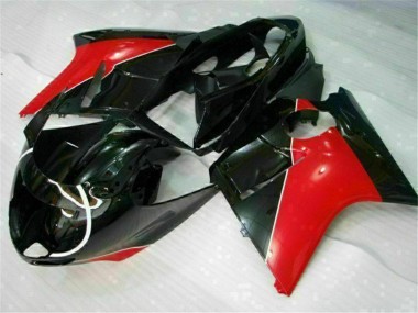 Online 1996-2007 Honda CBR1100XX Blackbird Motorcycle Fairings - Red Glossy Black Canada