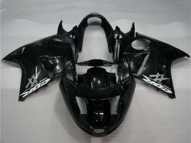Online 1996-2007 Honda CBR1100XX Blackbird Motorcycle Fairing Kits - Glossy Black Canada