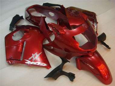 Online 1996-2007 Honda CBR1100XX Blackbird Motorcycle Fairing - Red Canada