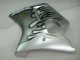 1996-2007 Honda CBR1100XX Blackbird Motorcycle Fairing - Silver Black Flame Canada