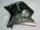 1996-2007 Honda CBR1100XX Blackbird Motorcycle Fairings - Glossy Black Silver Flame Canada