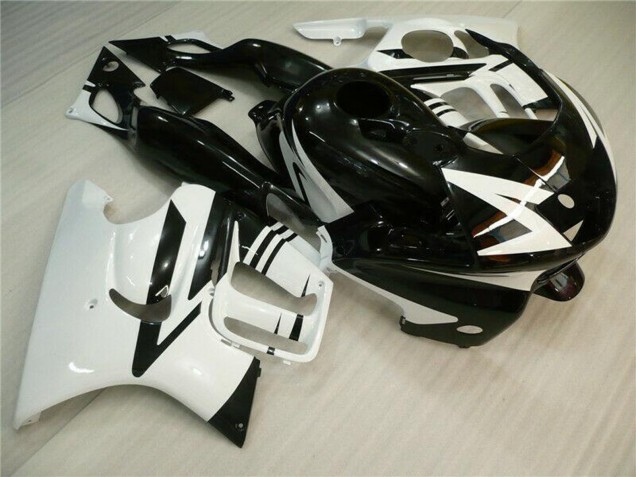 1995-1996 Honda CBR600 F3 Motorcycle Fairings - White Glossy Black Canada