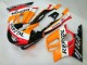 1995-1996 Honda CBR600 F3 Motorcycle Fairing - Orange White Red Glossy Black Repsol Canada