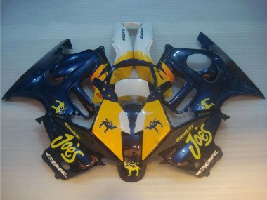 Online 1995-1996 Honda CBR600 F3 Motorcycle Fairings - Blue Yellow Joes Canada