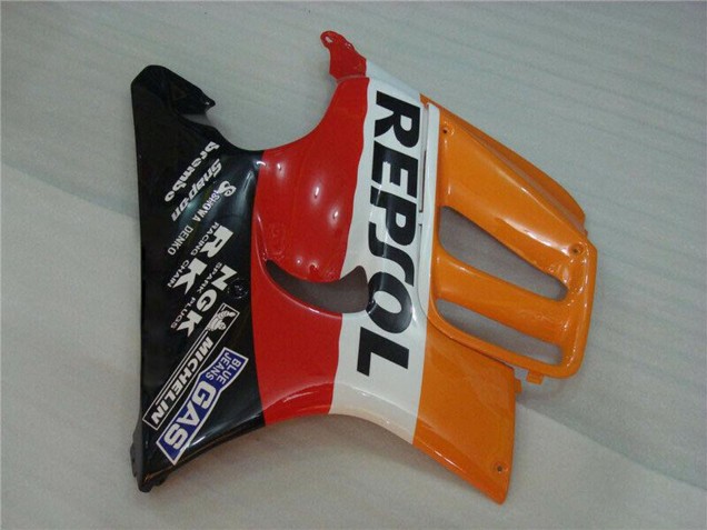 1995-1996 Honda CBR600 F3 Motorcycle Fairings - Orange White Red Glossy Black Repsol Canada