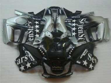 Online 1995-1996 Honda CBR600 F3 Motorcycle Fairings - Silver Glossy Black SevenStars Canada