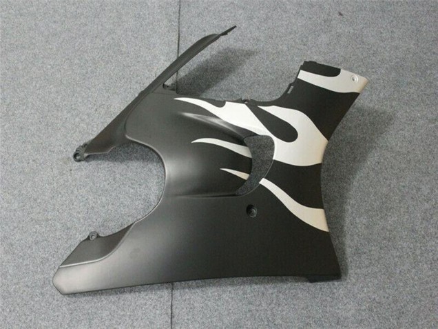 1995-1996 Honda CBR600 F3 Motorcycle Fairings - White Matte Black Flame Canada