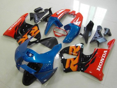 Online 1998-1999 Honda CBR900RR 919 Motorcycle Fairings - Red Blue Glossy Black Canada