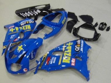 Online 1998-2003 Suzuki TL1000R Motorcycle Fairings - Blue Yellow Black Rizla Dunlop Canada