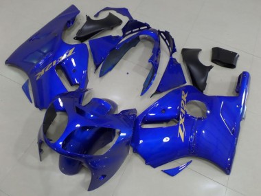 Online 2000-2001 Kawasaki ZX12R Motorcycle Fairings - Blue Gold Decals Canada