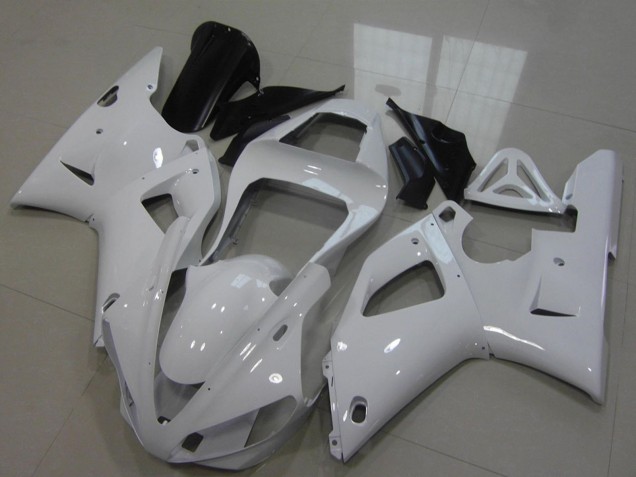 2000-2001 Yamaha YZF R1 Motorcycle Fairings - Pearl White Canada