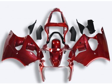 Online 2000-2002 Kawasaki ZX6R Motorcycle Fairings - Red Canada
