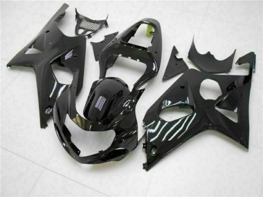 Online 2000-2002 Suzuki GSXR 1000 Motorcycle Fairings - Glossy Black Canada