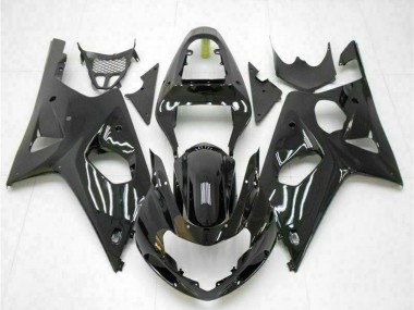 Online 2000-2002 Suzuki GSXR 1000 Motorcycle Fairings - Glossy Black Canada