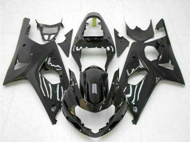 2000-2002 Suzuki GSXR 1000 Motorcycle Fairings - Glossy Black Canada