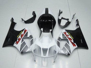 Online 2000-2006 Honda VTR1000 Motorcycle Fairings - White Glossy Black Canada