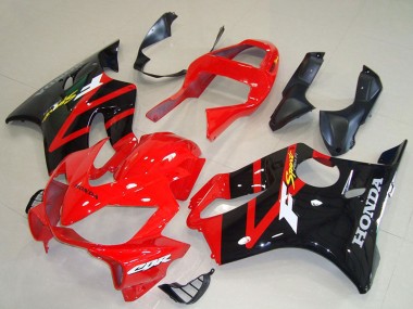 Online 2001-2003 Honda CBR600 F4i Motorcycle Fairing - Red Glossy Black Canada