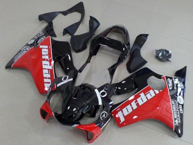 Online 2001-2003 Honda CBR600 F4i Motorcycle Fairings - Glossy Black Red White Jordan Canada