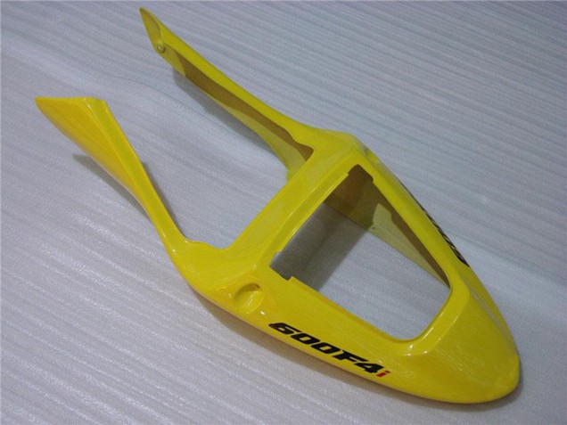 2001-2003 Honda CBR600 F4i Motorcycle Fairing - Yellow Glossy Black Canada