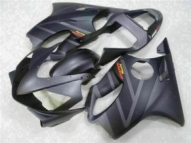 Online 2001-2003 Honda CBR600 F4i Motorcycle Fairing - Matte Black Grey Canada