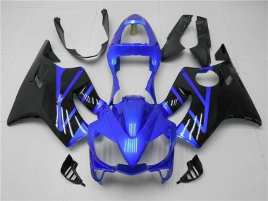 Online 2001-2003 Honda CBR600 F4i Motorcycle Fairing - Blue Glossy Black Canada