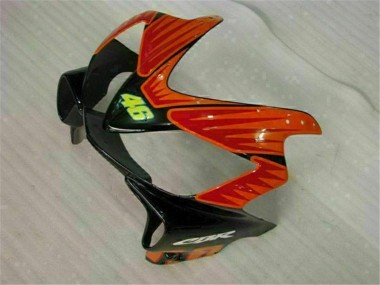 Online 2001-2003 Honda CBR600 F4i Motorcycle Fairings - Yellow Orange Glossy Black Rossi 46 Canada