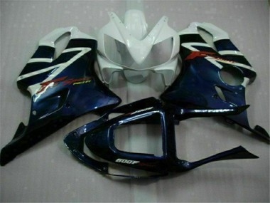 Online 2001-2003 Honda CBR600 F4i Motorcycle Fairings - White Blue Black Stripe Canada