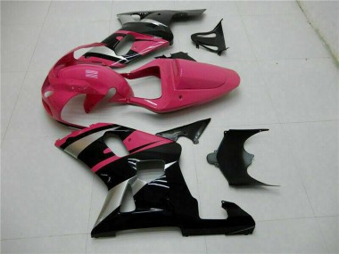 Online 2001-2003 Suzuki GSXR 600/750 Motorcycle Fairings - Pink Silver Glossy Black Canada