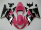 2001-2003 Suzuki GSXR 600/750 Motorcycle Fairings - Pink Silver Glossy Black Canada