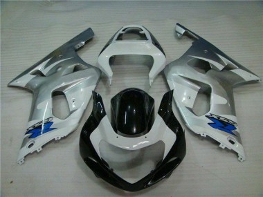 Online 2001-2003 Suzuki GSXR 600/750 Motorcycle Fairings - Yellow Glossy Black Canada