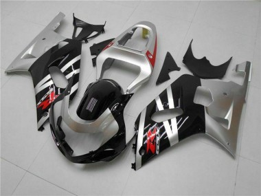 Online 2001-2003 Suzuki GSXR 600/750 Motorcycle Fairings - Silver Glossy Black Red Canada