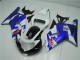 2001-2003 Suzuki GSXR 600/750 Motorcycle Fairings - White Blue Black Canada