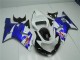 2001-2003 Suzuki GSXR 600/750 Motorcycle Fairings - White Blue Black Canada