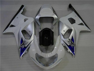Online 2001-2003 Suzuki GSXR 600/750 Motorcycle Fairings - White Silver Blue Black Canada