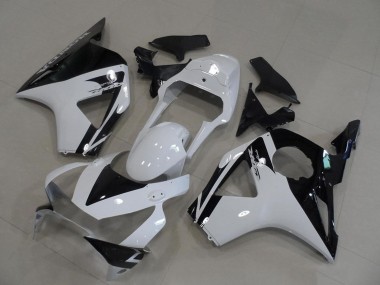 Online 2002-2003 Honda CBR900RR 954 Motorcycle Fairings - White Glossy Black Canada
